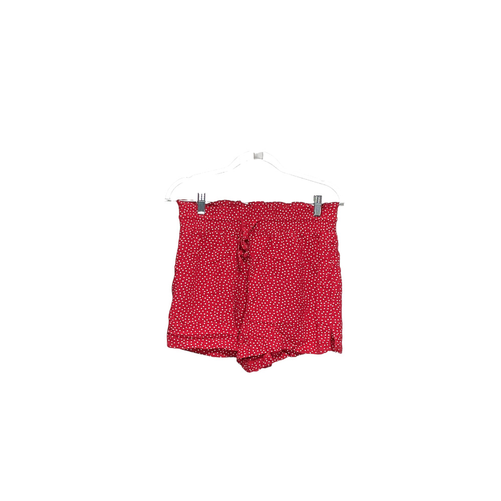 Abercrombie & Fitch Red Polka Dot Women's Shorts